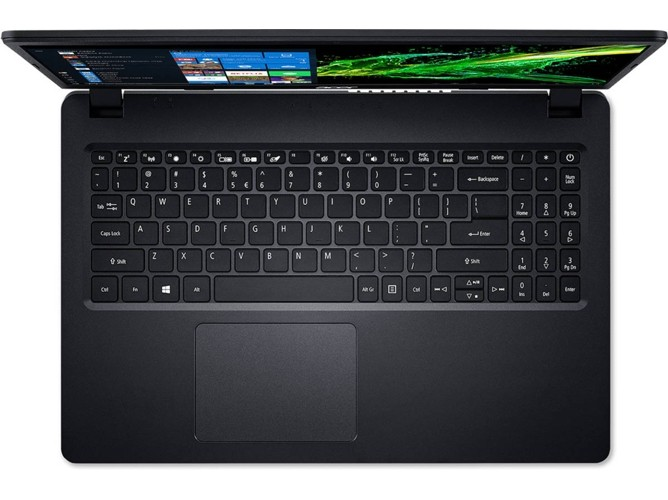 Portátil - Acer Aspire3 RYN3-3200U, 15.6", 8GB, 256GB, W10, Negro