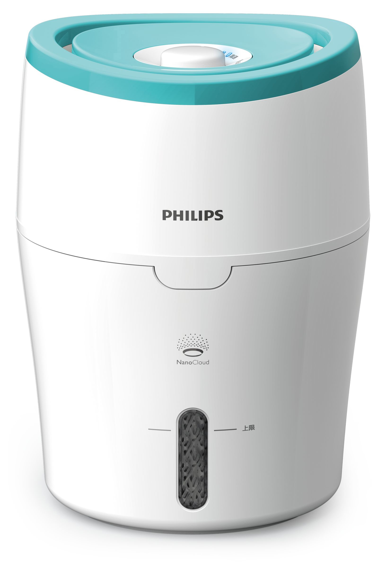 PHILIPS HU 4801/01 Luftbefeuchter Weiß/Türkis (Raumgröße: 25 m²)