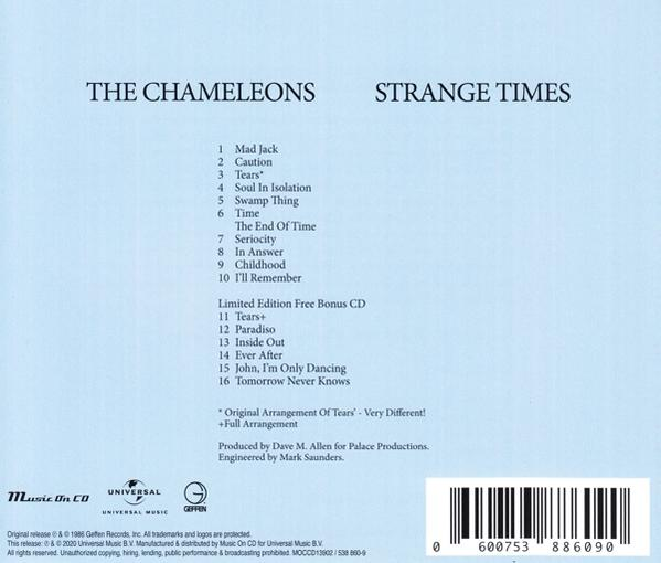 The Chameleons - Strange Times  - (CD)