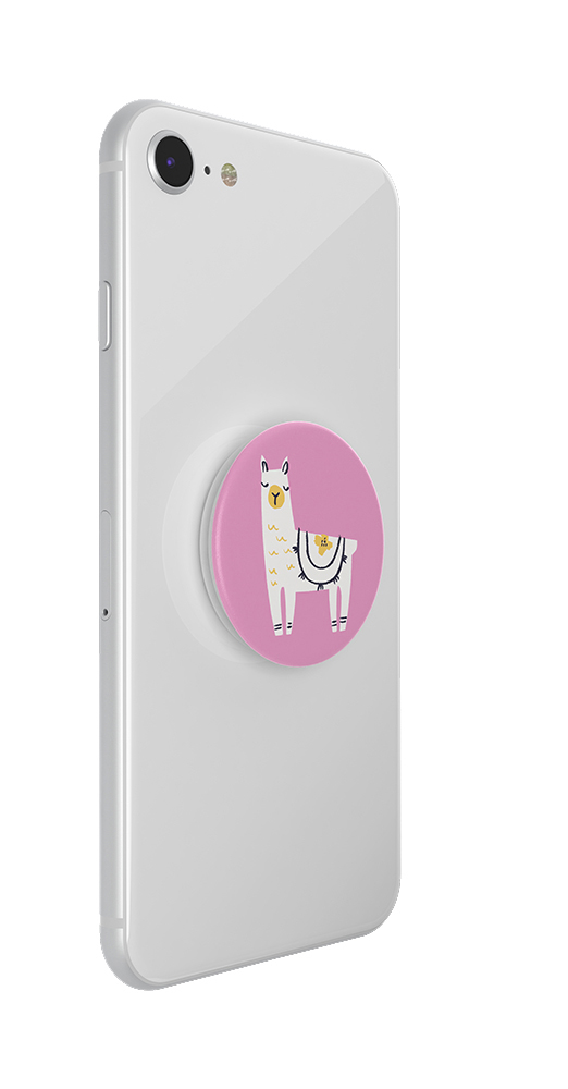 POPSOCKETS PopGrip Llama Glama Handyhalterung, Mehrfarbig