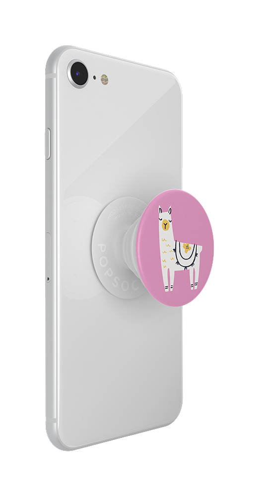POPSOCKETS PopGrip Llama Glama Handyhalterung, Mehrfarbig