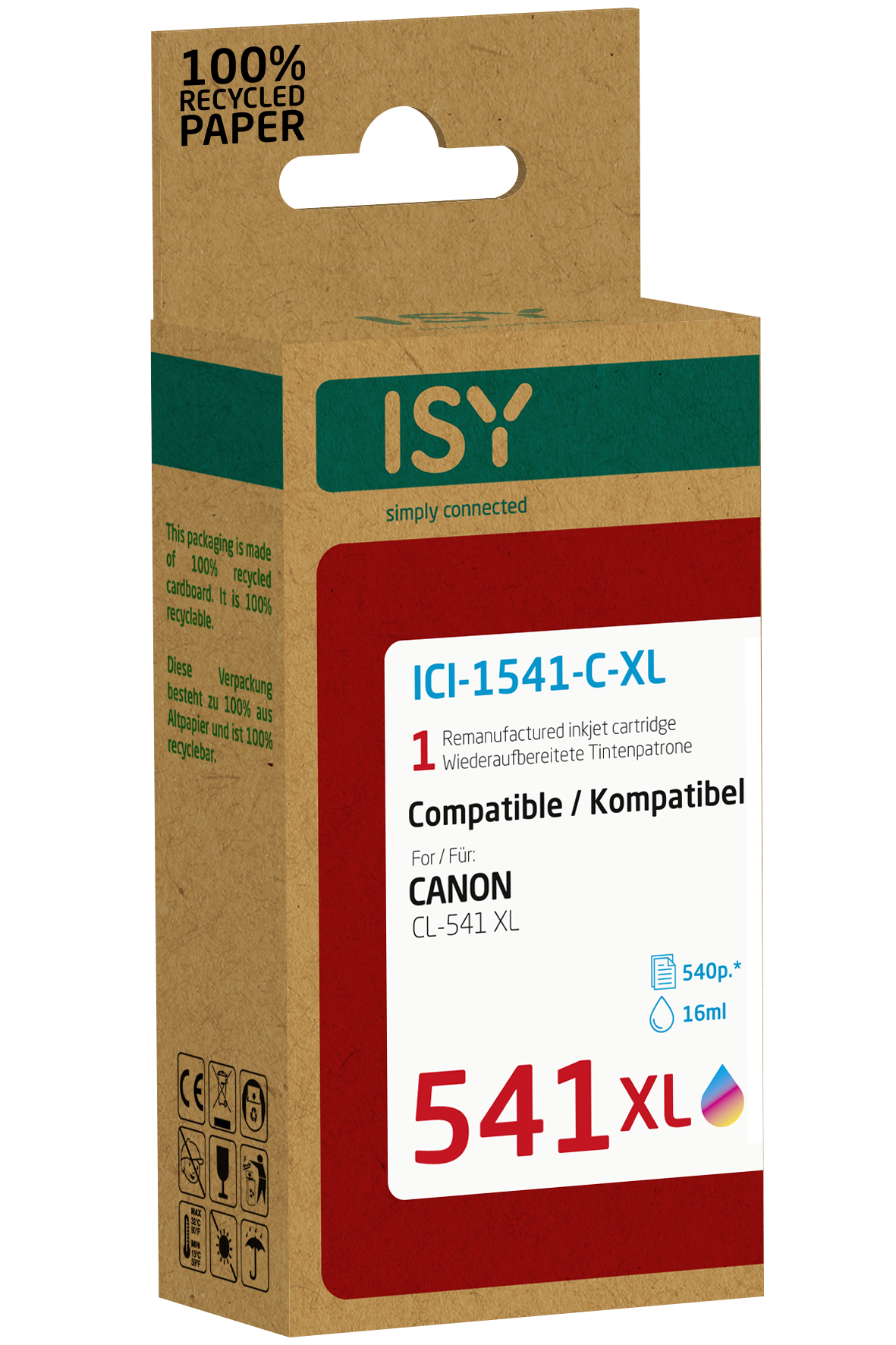 ICI-1541-C-XL ISY Tintenpatrone Mehrfarbig