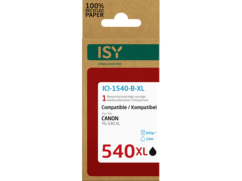 Thumbnail - ISY ICI-1540-B-XL Tintenpatrone Schwarz