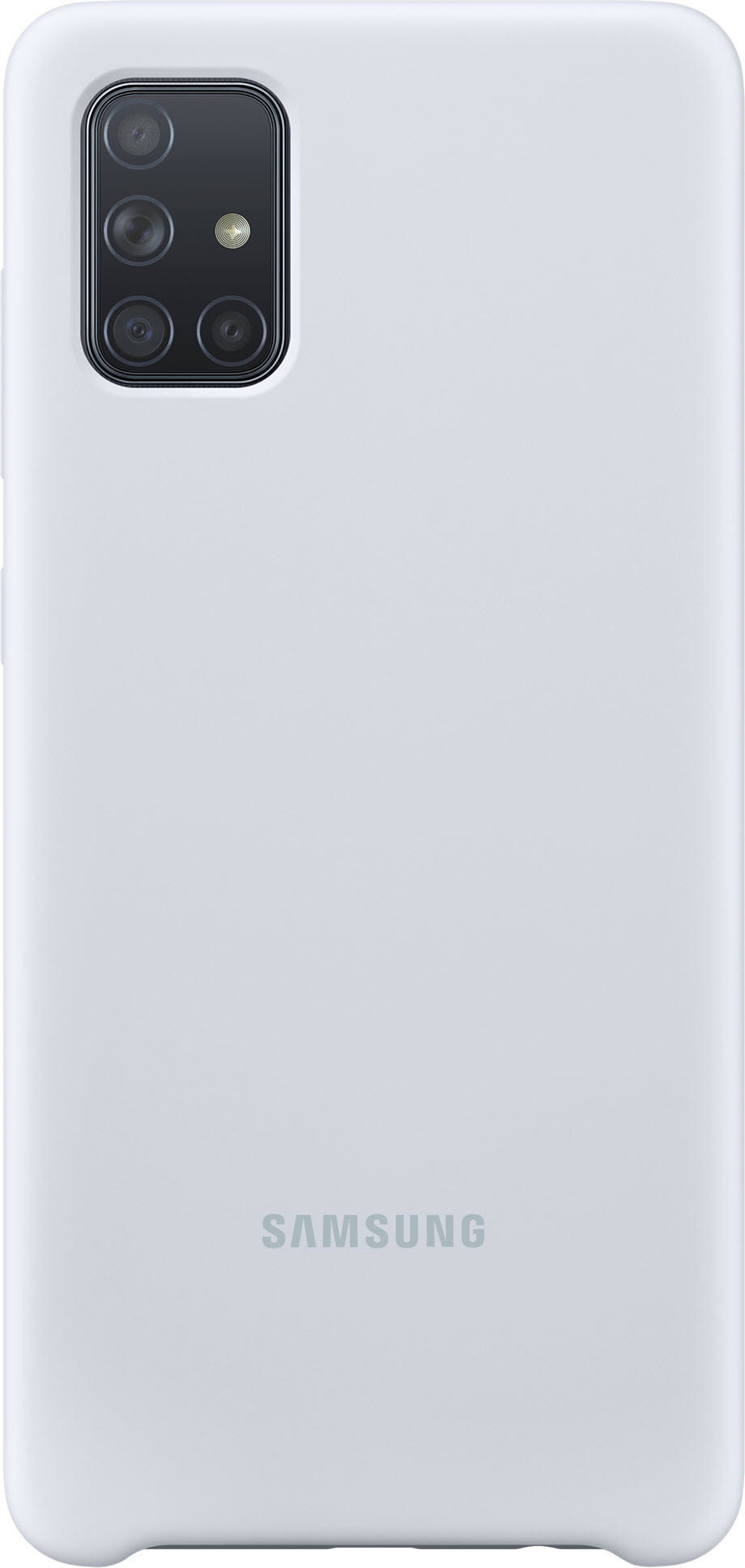 SAMSUNG EF-PA715, Backcover, Samsung, Galaxy A71, Silber