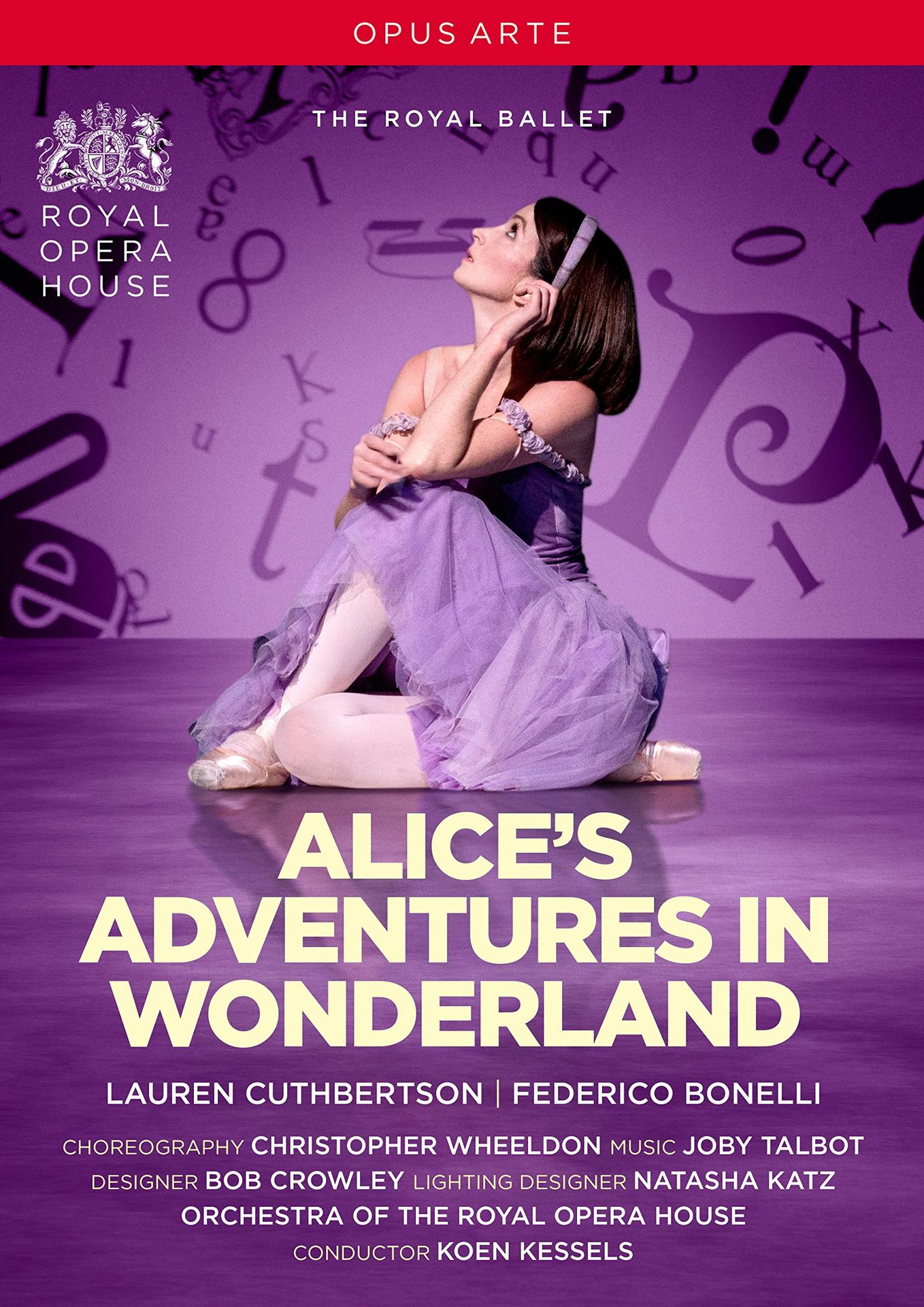 Lauren Cuthbertson, Federico Opera Wonderland Alice\'s The Ballet, Adventures The in - Of Royal (DVD) Bonelli, Orchestra House Royal 