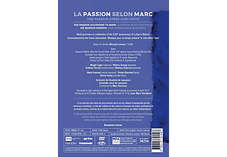 VARIOUS, Orchestre De Chambre De Lausanne, Ensemble Vocal De Lausanne - La Passion selon Marc  - (DVD)
