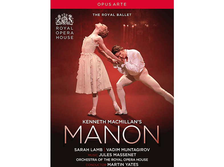 Sarah Lamb, Vadim Muntagirov, Ryoichi Hirano, Gary Avis, Itziar Mendizabal, Kristen McNally, Thomas Whitehead, James Hay, Artists Of The Royal Ballet, Orchestra Of The Royal Opera House - Kenneth MacMillan\'s Manon  - (DVD)