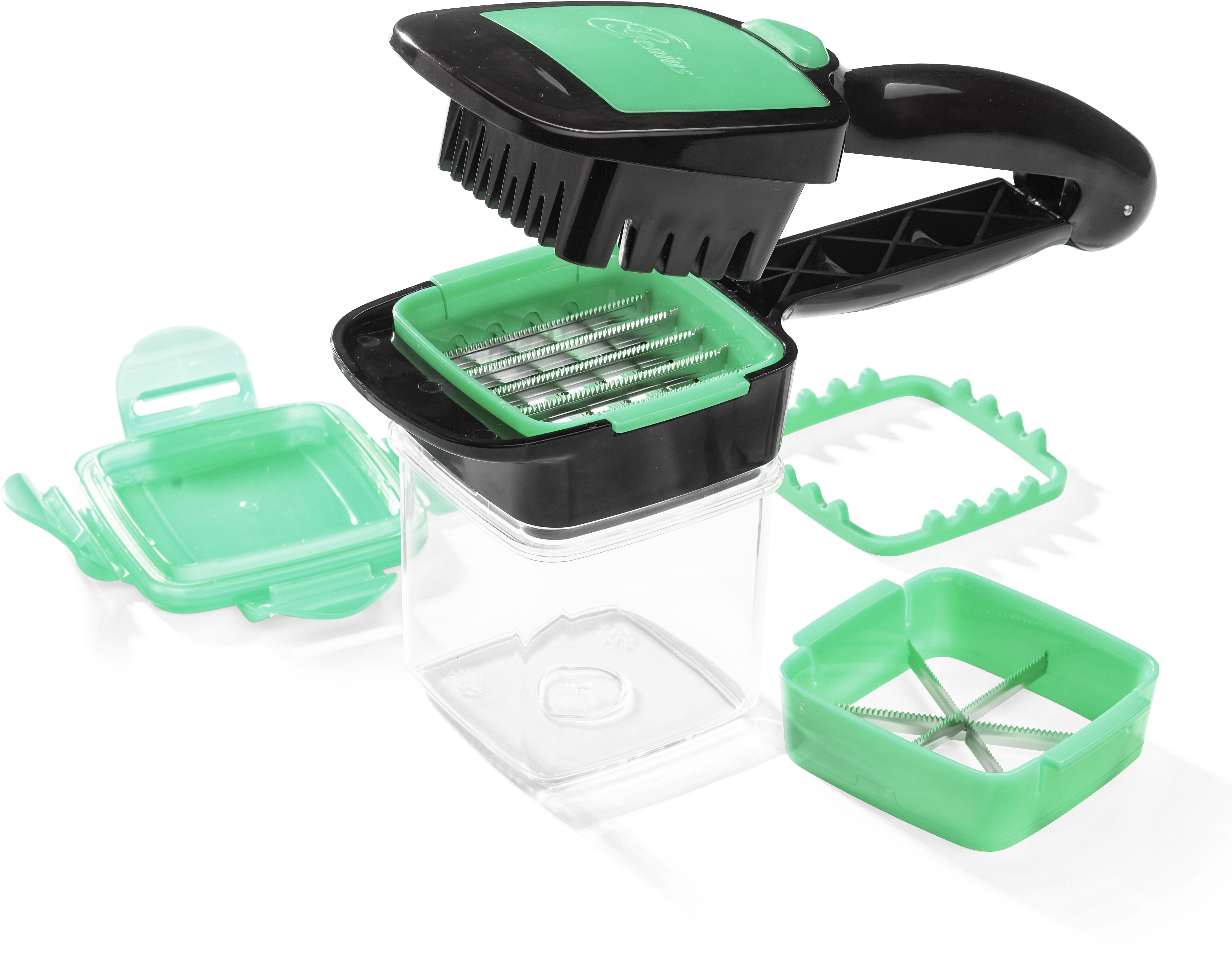 GENIUS Découpeur à légumes Nicer Dicer Quick Vert (DICER10)