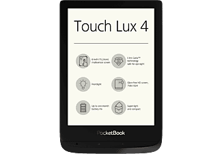 POCKETBOOK Touch Lux 4 - 
E-Book Reader
 (Schwarz)