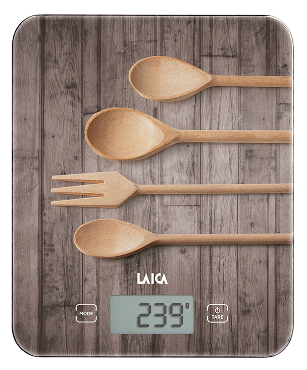 LAICA KS5010N digitális konyhamérleg, "konyha-fakanál", 10 kg