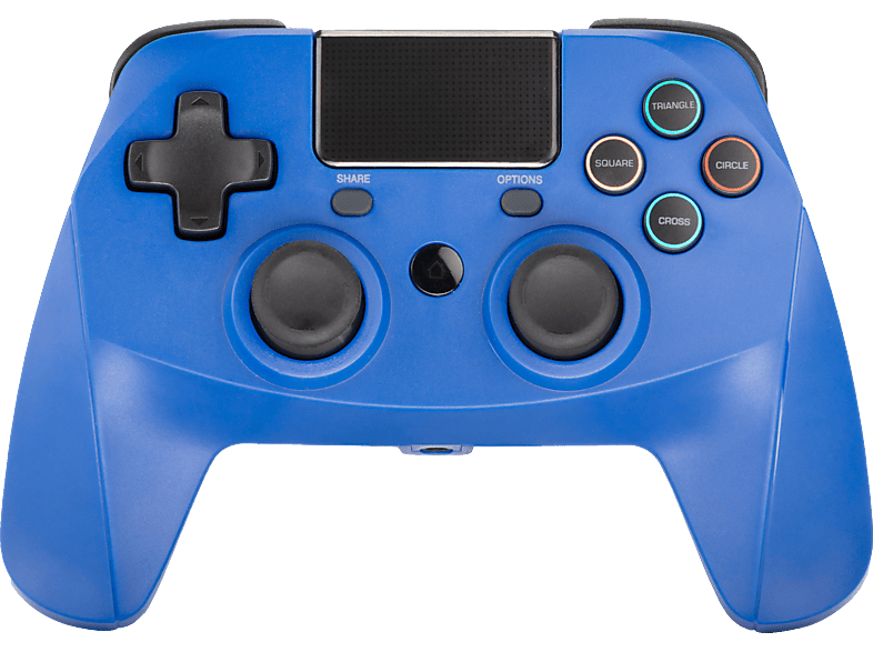 S für 4 | Controller Controller Game:Pad PlayStation Blau wireless 4 4 MediaMarkt PlayStation BLUE SNAKEBYTE
