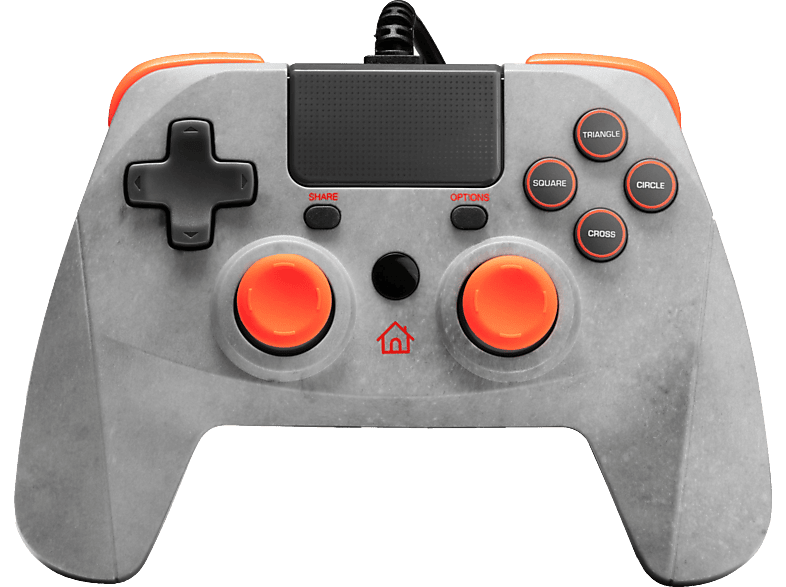 4 Grau/Orange für Game:Pad PlayStation ROCK SNAKEBYTE 4 S Controller