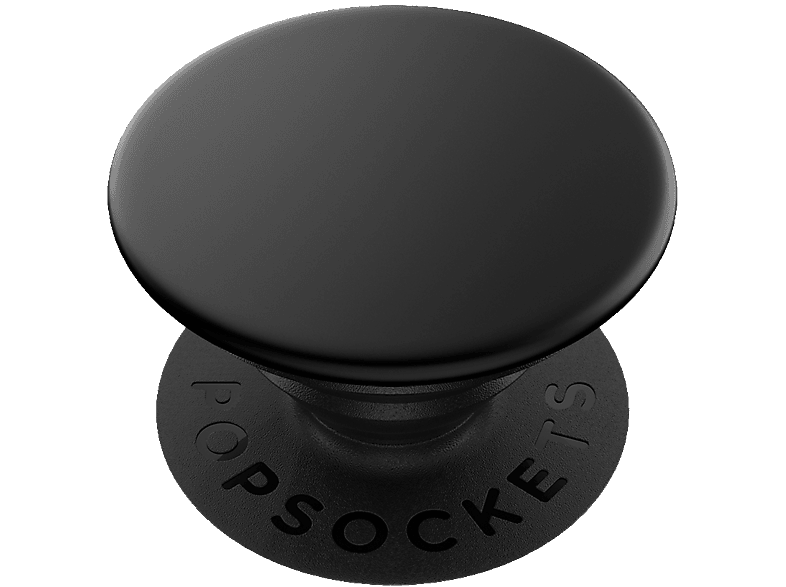 PopGrip Aluminum Premium POPSOCKETS Handyhalterung, Schwarz