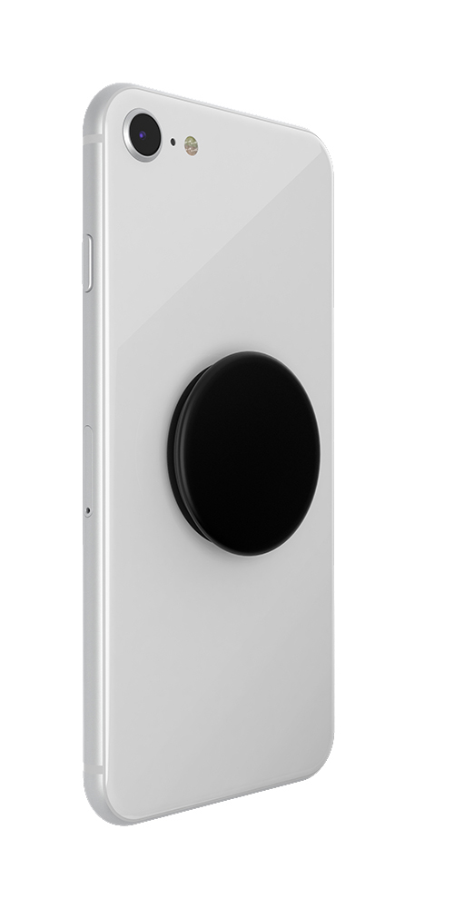 POPSOCKETS PopGrip Premium Aluminum Handyhalterung, Schwarz