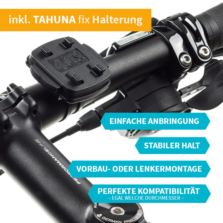 TEASI Teasi ONE⁴ HR - inkl. HR-Sensor Fahrrad, Outdoor, Fußgänger, Schifffahrt Europa