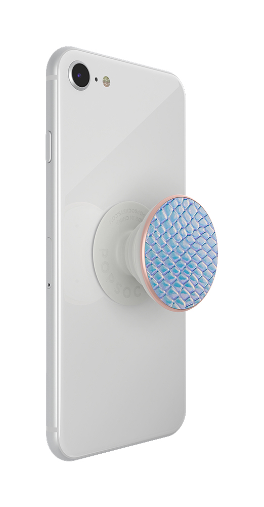 POPSOCKETS PopGrip Premium Iridescent Snake Handyhalterung, Mehrfarbig