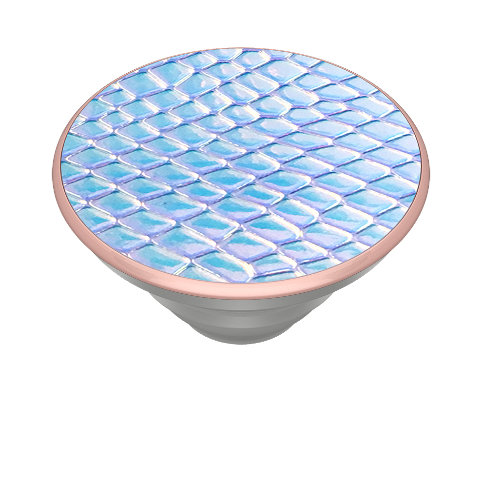 POPSOCKETS PopGrip Premium Iridescent Snake Handyhalterung, Mehrfarbig