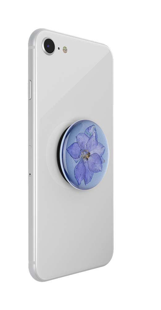 POPSOCKETS PopGrip Premium Larkspur Purple Handyhalterung, Mehrfarbig