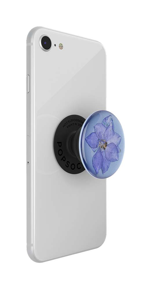 POPSOCKETS PopGrip Premium Larkspur Purple Handyhalterung, Mehrfarbig