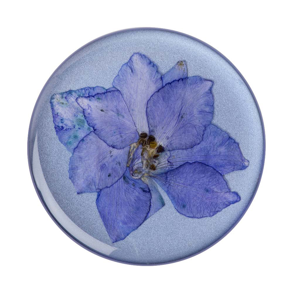 POPSOCKETS PopGrip Premium Larkspur Purple Handyhalterung, Mehrfarbig