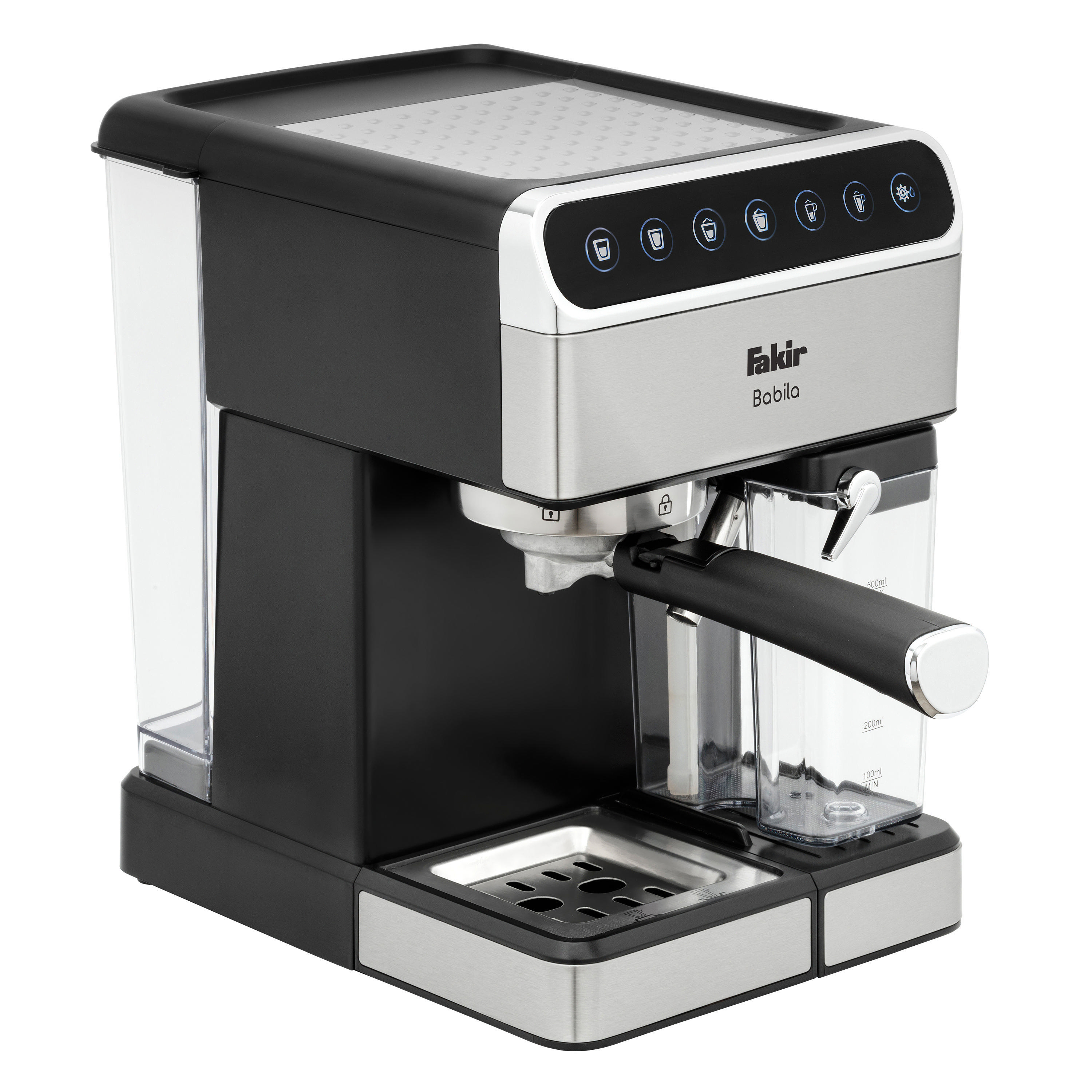 FAKIR 9209001 Babila Espressomaschine Silber
