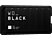 WESTERN DIGITAL Black P50 Game Drive - Disco rigido (SSD, 500 GB, Nero)