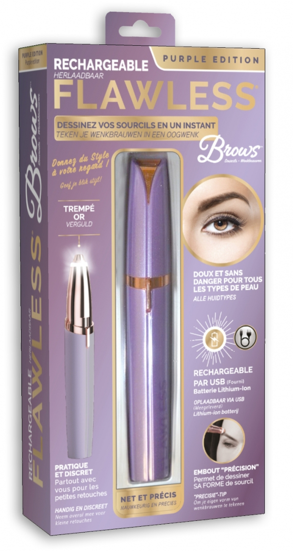 FLAWLESS Wenkbrauw trimmer oplaadbaar (EPIL40)