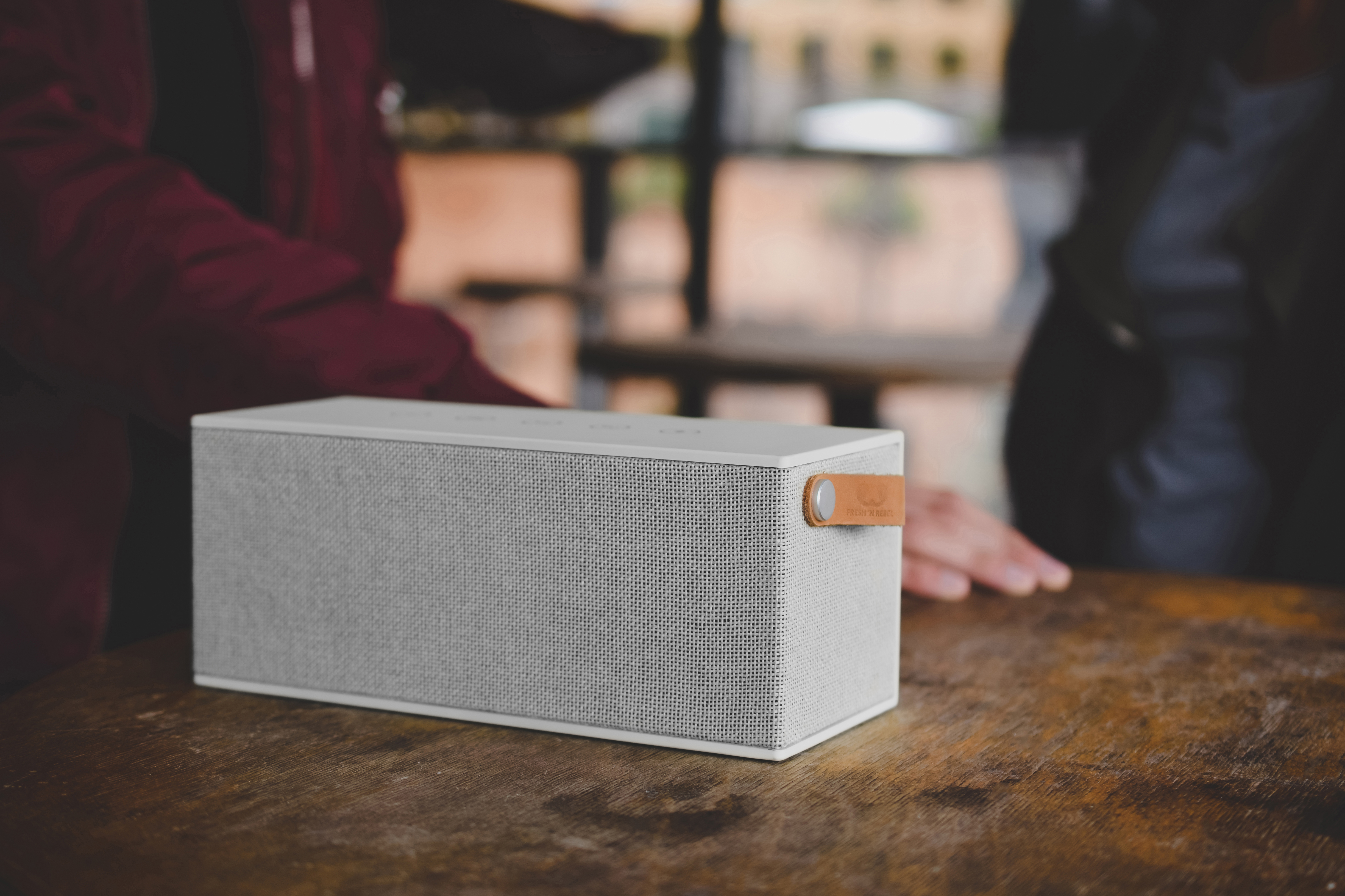 FRESH N REBEL Rockbox Brick XL Bluetooth Lautsprecher, Cloud