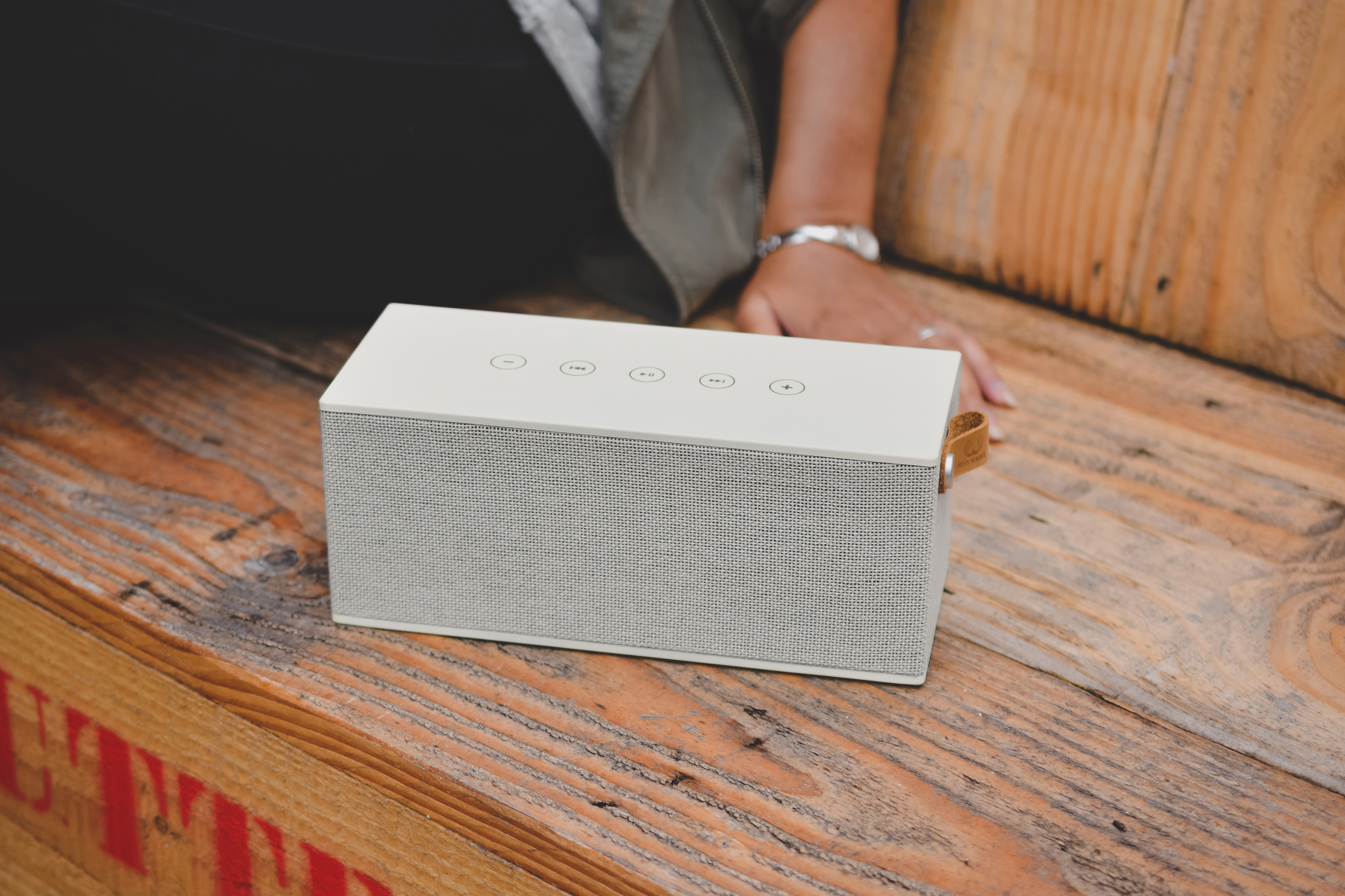 FRESH N REBEL Rockbox Brick XL Bluetooth Lautsprecher, Cloud