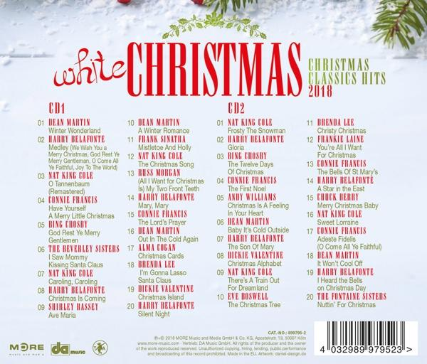 VARIOUS - White Christmas 2018 The Christmas Classics Hits  - (CD)