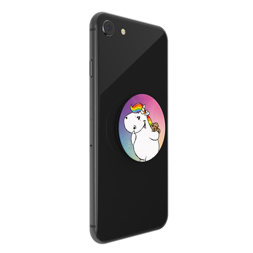POPSOCKETS PopGrip Pummeleinhorn Handyhalterung, Mehrfarbig