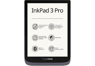 POCKETBOOK InkPad 3 Pro - Lecteur de livre électronique (Noir/Gris)