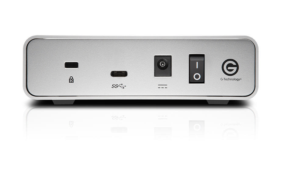 G-TECHNOLOGY G-DRIVE® USB-C™ Festplatte, 6 TB HDD, 3,5 Zoll, extern, Silber