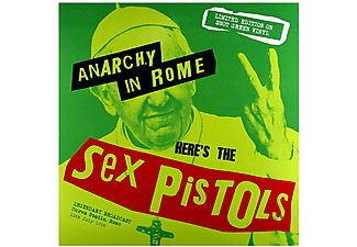 Sex Pistols - Anarchy In Rome (Limited Green Vinyl) (Vinyl LP (nagylemez))