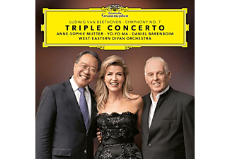 Anne-Sophie Mutter, Yo-Yo Ma, West-Eastern Divan Orchestra - Beethoven: Triple Concerto And Symphony No. 7  - (CD)
