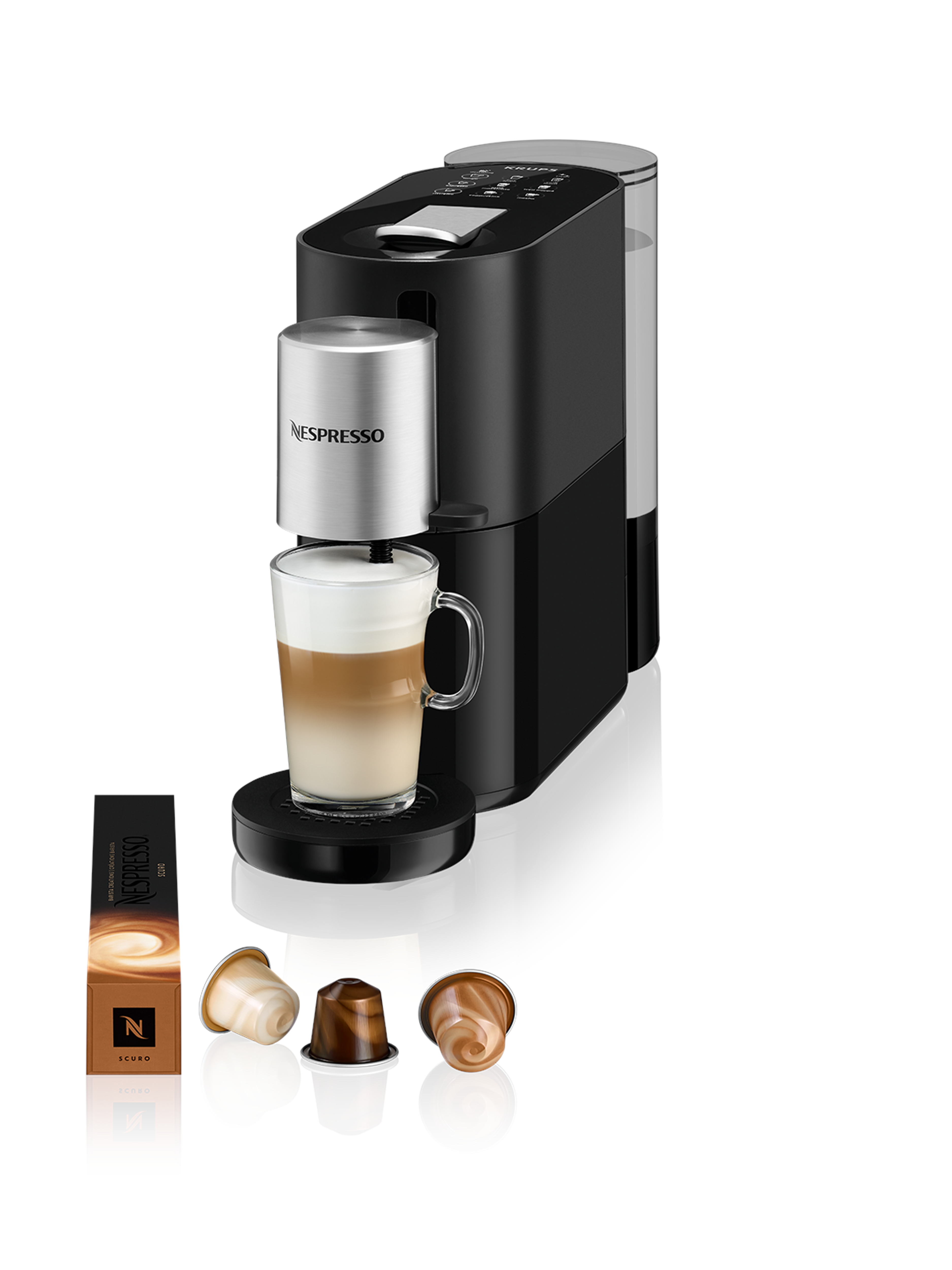 KRUPS Atelier XN8908CH - Machine à café Nespresso® (Noir)