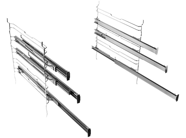 Thumbnail - BAUKNECHT HEKO BLACK 700 P, Einbauherdset (Elektrokochfeld, A+, 65 l)
