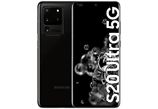 Móvil - Samsung Galaxy S20 Ultra 5G, Negro, 128 GB, 12 GB RAM, 6.9" AMOLED 120Hz, Exynos 990, 5000 mAh