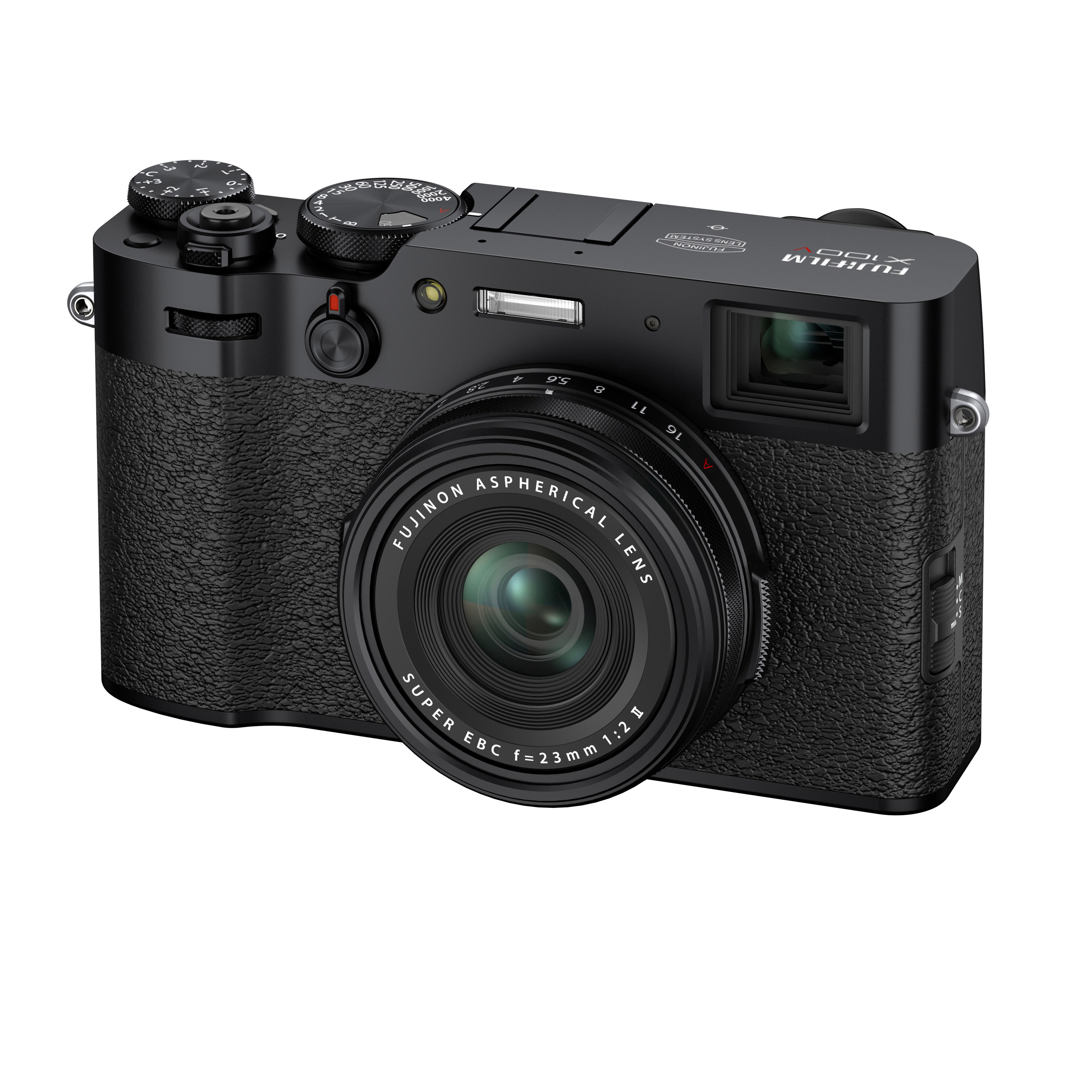 FUJIFILM X100V Kompaktkamera Schwarz, Festbrennweite opt. Zoom, LC, WLAN