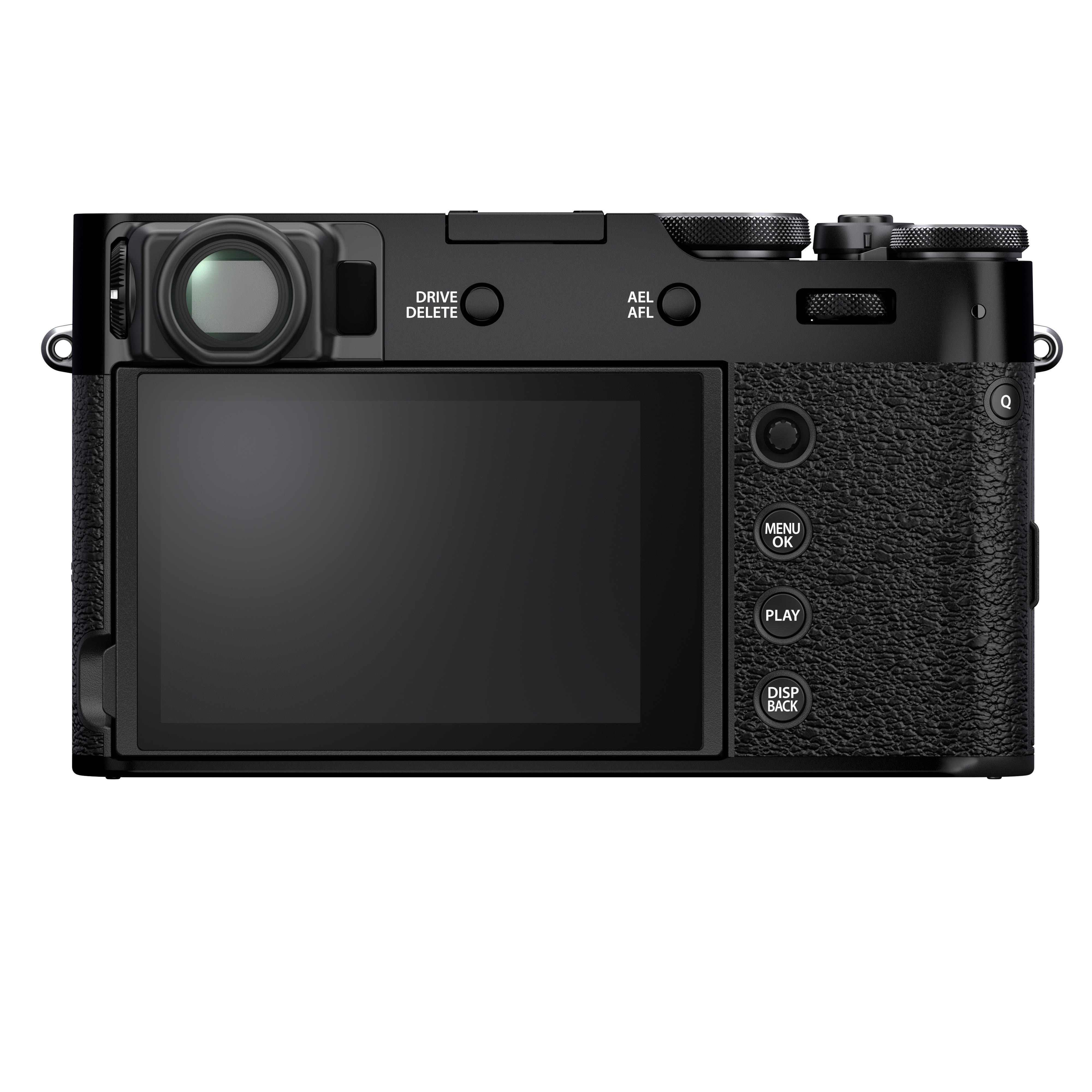 FUJIFILM X100V Kompaktkamera Schwarz, Festbrennweite opt. Zoom, LC, WLAN