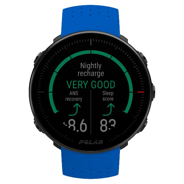 Reloj deportivo - Polar Vantage M, Azul, Multideporte, M/L, Resistente al agua