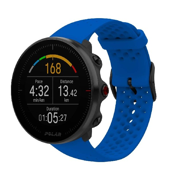 Reloj deportivo - Polar Vantage M, Azul, Multideporte, M/L, Resistente al agua