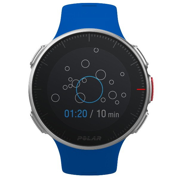 Reloj deportivo - Polar Vantage V, Azul, 1.2", GPS, Barómetro