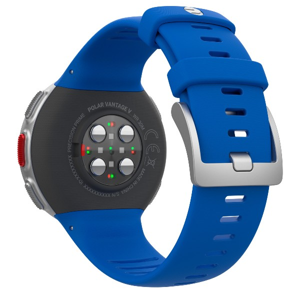 Reloj deportivo - Polar Vantage V, Azul, 1.2", GPS, Barómetro