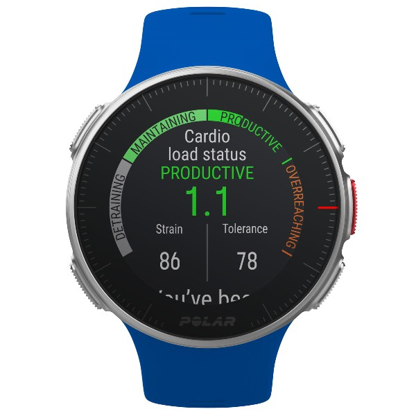Reloj deportivo - Polar Vantage V, Azul, 1.2", GPS, Barómetro