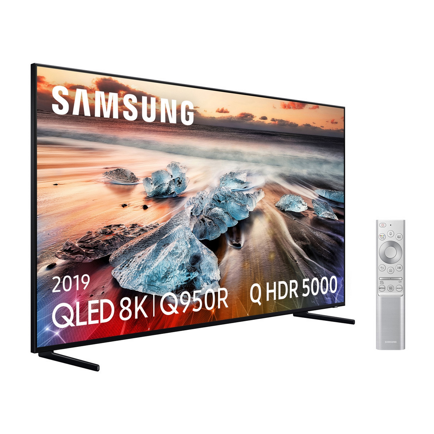 TV QLED 98" - Samsung QE98Q950RBTXXC, 830 W, UHD 8K, Quantum Processor 8K, HDR, Smart TV, Negro