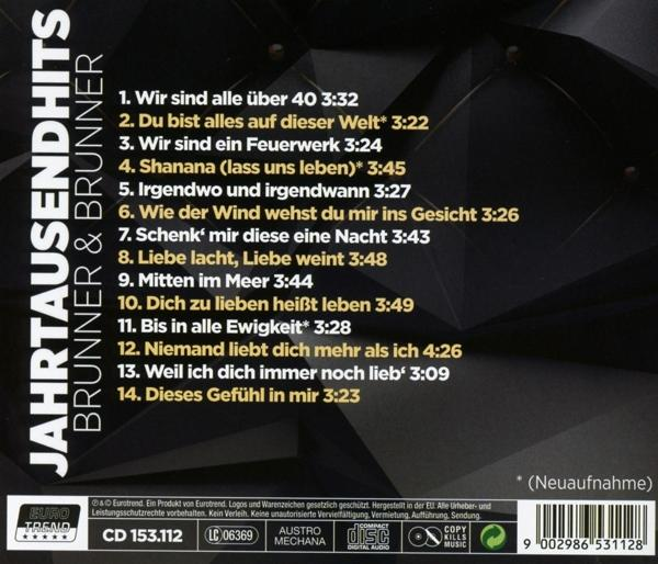 Brunner & Brunner - Jahrtausendhits-Wir Sind Alle Über 40 [CD]