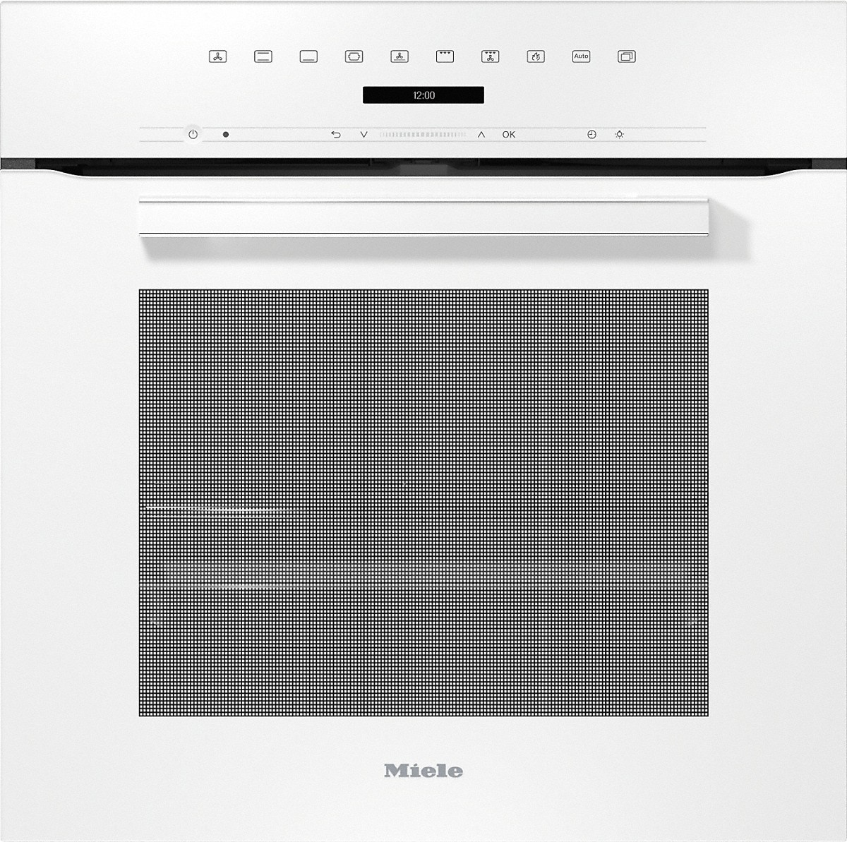 MIELE Backofen Pyrolytisch H7260BP Brillantweiß Backofen (76 l, Weiß, 595 mm breit, A+)