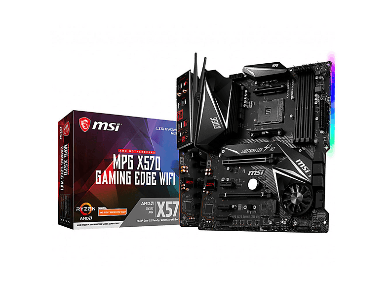 MSI MB MPG X570 Gaming Edge Wifi Anakart Siyah Fiyat & Özellik