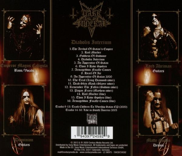 Dark Funeral - Diabolis Interium (Re-issue+Bonus)  - (CD)